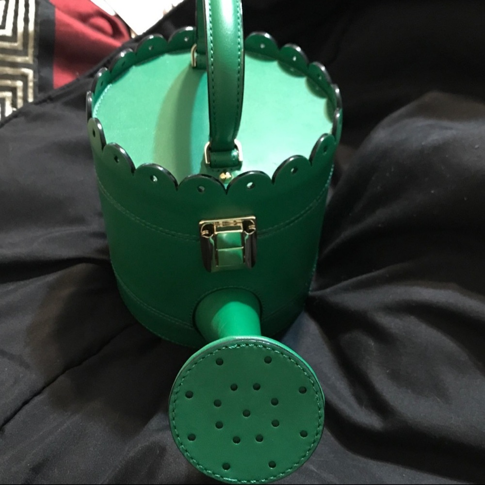 Kate Spade Green Watering Can Purse - Picture 3 of 10
